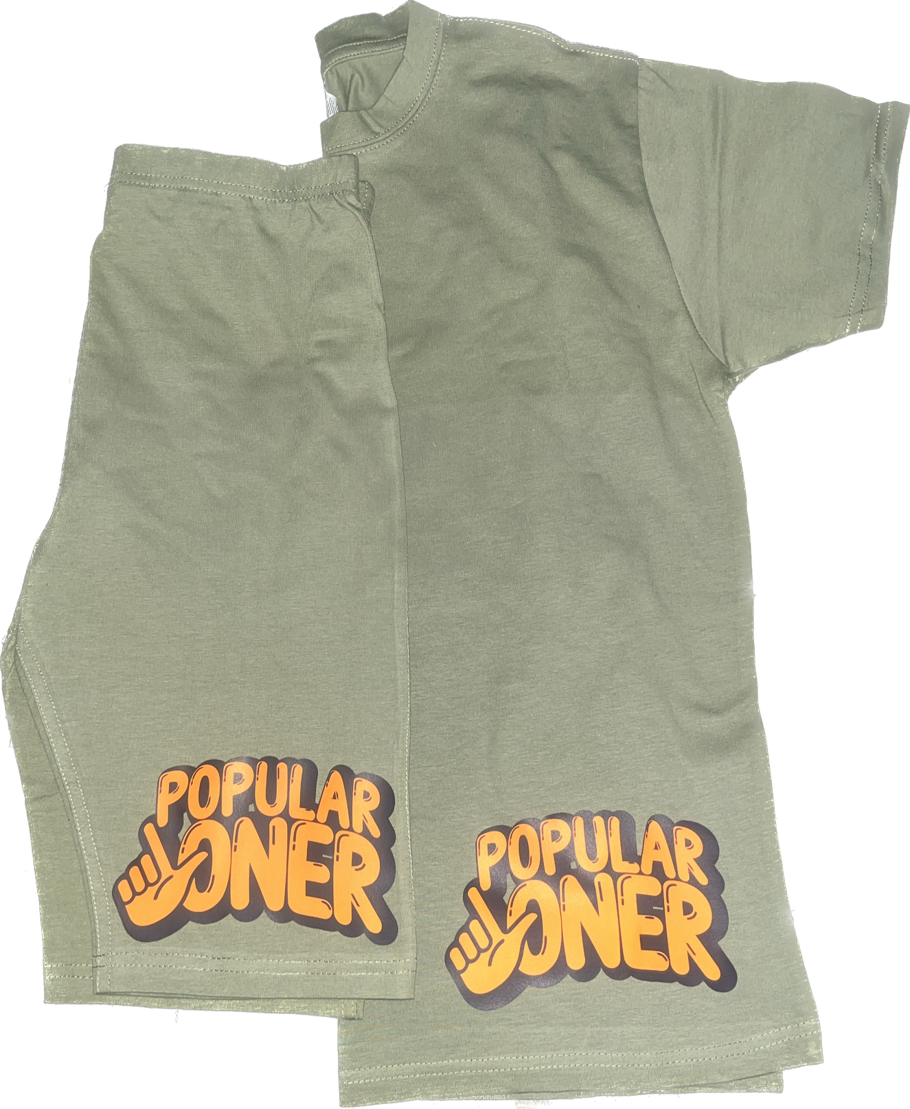 POPULAR LONER BIKER SHORT SETS