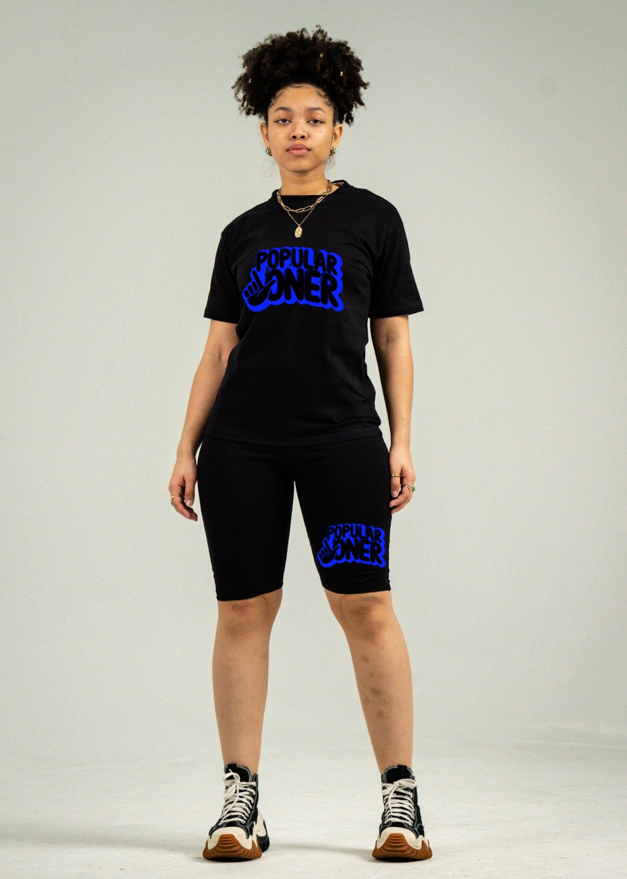 POPULAR LONER BIKER SHORT SETS